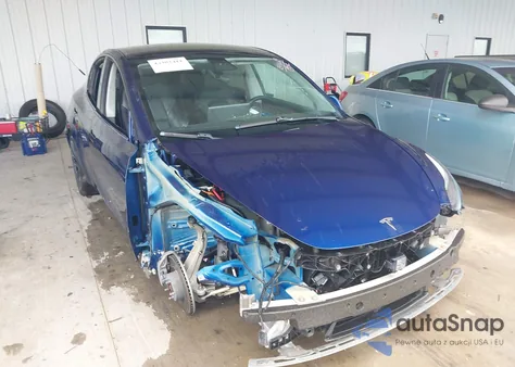 2021 Tesla Model Y Long Range Dual Motor All-Wheel Drive from USA, damaged, VIN 5YJYGDEEXMF070574